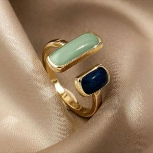 Gold cuff ring